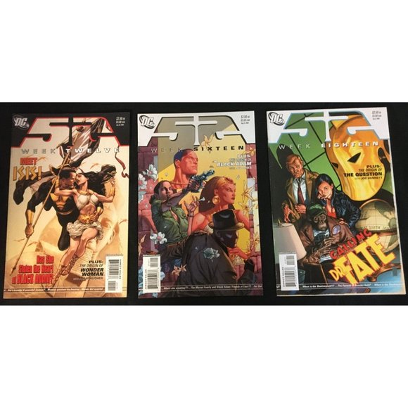 Black Adam & Isis Collection of 52 Comic Book Lot of 8 - Picture 1 of 10